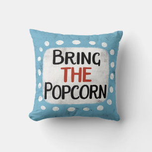 Hämta Popcorn Dekorativ kudde
