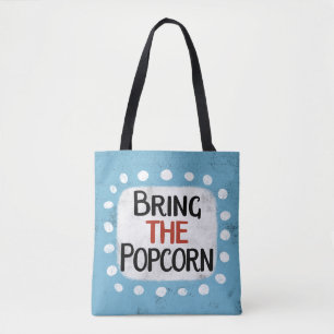 Hämta Popcorn Tote-blocket Tygkasse