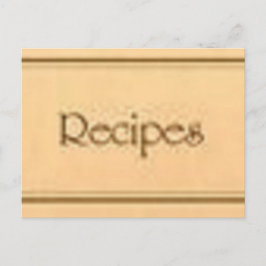 Hämta recept vykort