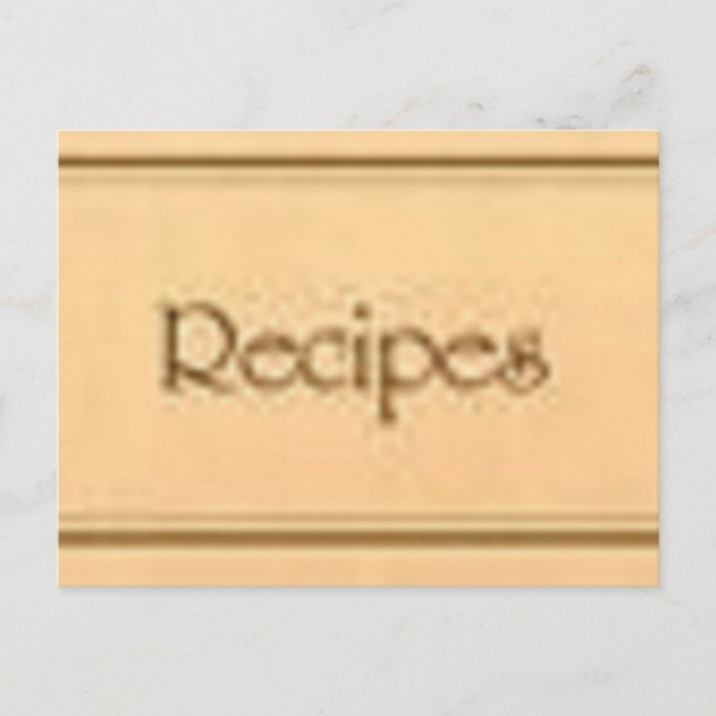 Hämta recept vykort (Framsida)