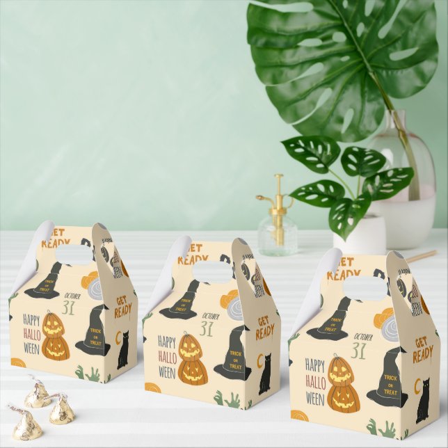 Hämta redo för halloween presentaskar (Multipel)