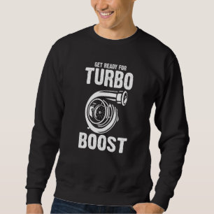 Hämta Redo för Turbo Boots Mechanic Lång Ärmad Tröja