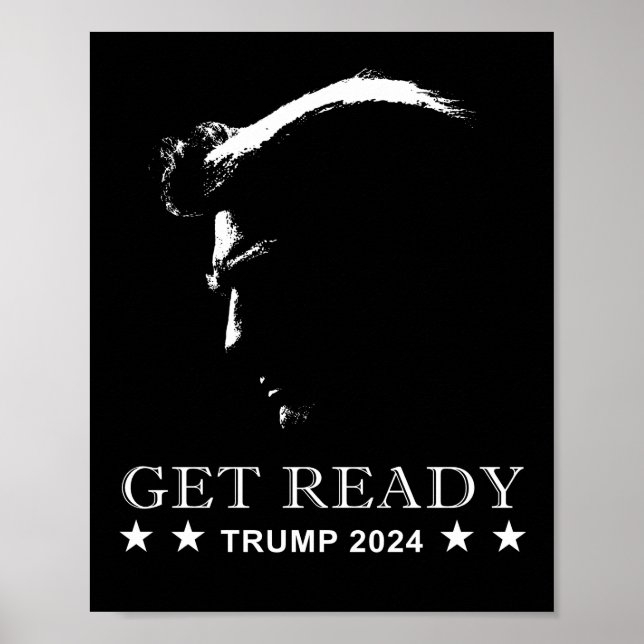 Hämta Redo: USA Donald Trump 2024 Poster (Framsidan)
