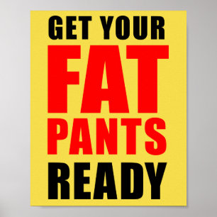Hämta Redot Tjock Byxor Poster