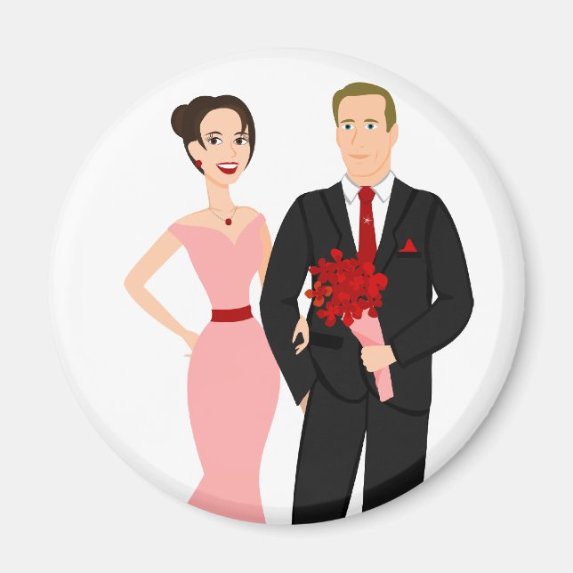 Hämta Redot Valentineser! Magnet (Framsidan)