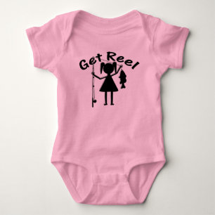 Hämta Reel - Little Girls Fishing T-shirt