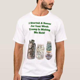 Hämta Rik Swear Burk Basic T-Shirt