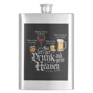 Hämta rökning och gå till himlen (Irish Drinkin Fickplunta