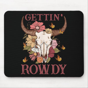 Hämta Rowdy Western Cowgirl Wildblomma Groovy Ba Musmatta