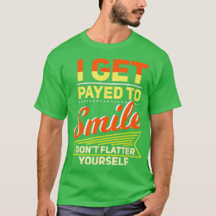 Hämta Servitör Betalat Bartender I till Barista Sm T Shirt