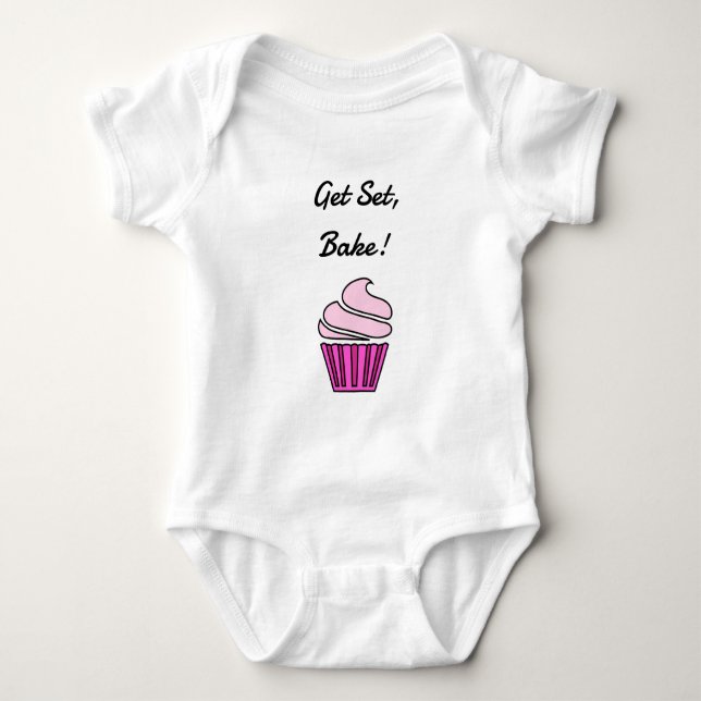 Hämta set-rosa cuppie för bakverk tee (Framsida)