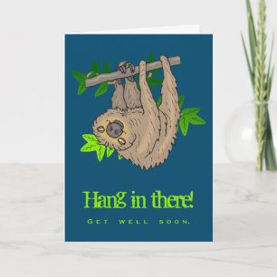 Hämta snart Sloth Kort