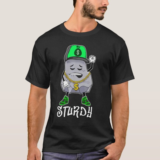 Hämta Sturdy Dance Emote Hip hop Rap Street Drift  T Shirt (Framsida)