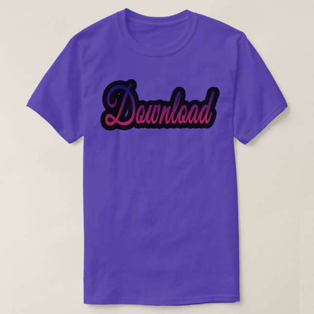 Hämta T Shirt (Design framsida)