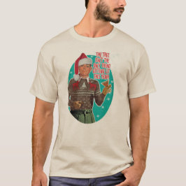 Hämta tid för julkille - Retro T Shirt