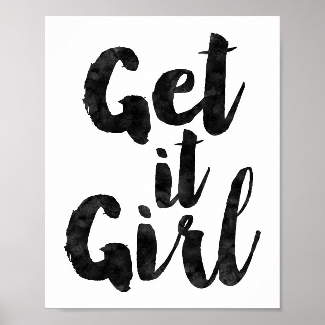 Hämta tjejen poster (Framsidan)