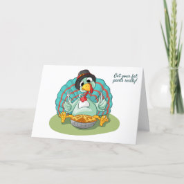 Hämta tjock byxor redo! tack kort