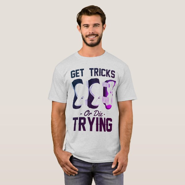 Hämta trick eller torktytor t shirt (Hel framsida)