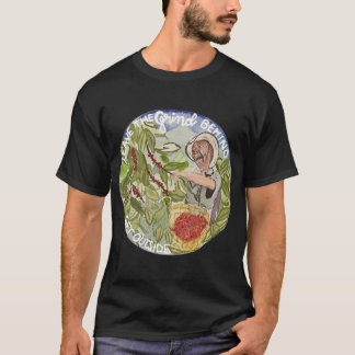 Hämta utomhusfrakt av naturkaffe t shirt
