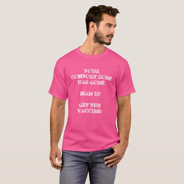 Hämta vaccinerade t shirt (Hel framsida)