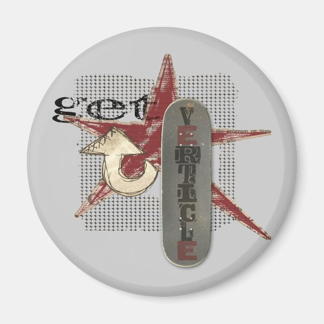 Hämta vertikal - magnet (Framsidan)