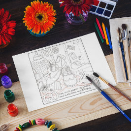 Hämta vykort för skriptfärgning