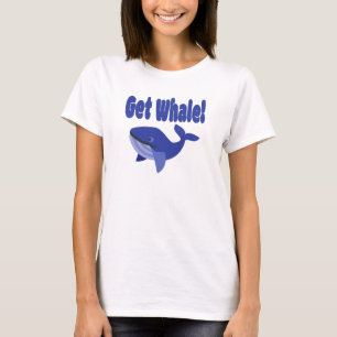 Hämta Whale, få fram en fin Pun. T Shirt