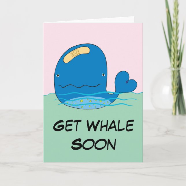 Hämta Whale Soon Kort (Framsida)
