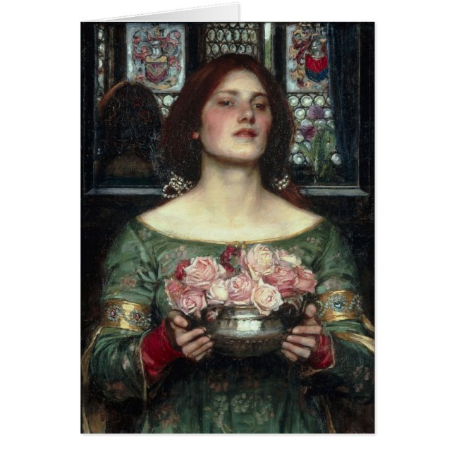 Hämta Ye-Rosenknoppar Hälsningskort (Framsidan)