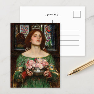 Hämta Ye-Rosenknoppar John William Waterhouse Vykort