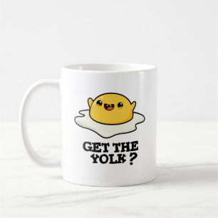 Hämta Yolk Funny Egg Joke Pun Kaffemugg