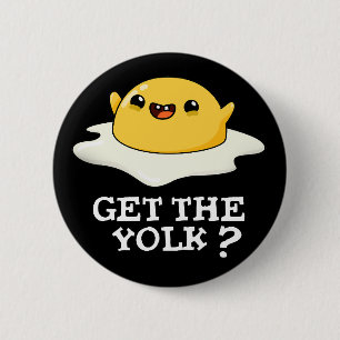 Hämta Yolk Funny Egg Joke Pun Mörk BG Knapp