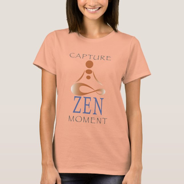 Hämta Zen Moment Sheer Womens Tee (Framsida)