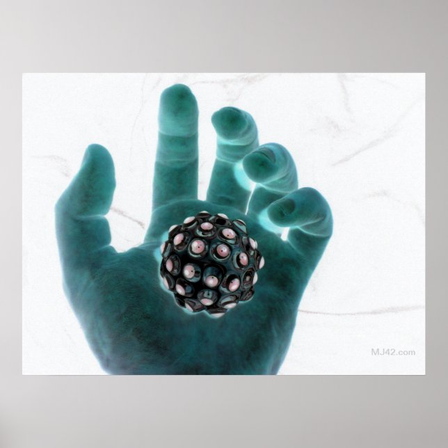 Hämtar ett grepp om Percepting Poster (Framsidan)