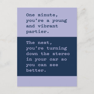 Hämtar gammal födelsedag: slå ned musik för att se vykort