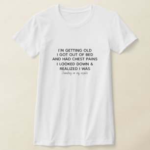 Hämtar gammal t shirt