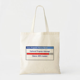 Hämtar inläst Tote bags Tygkasse