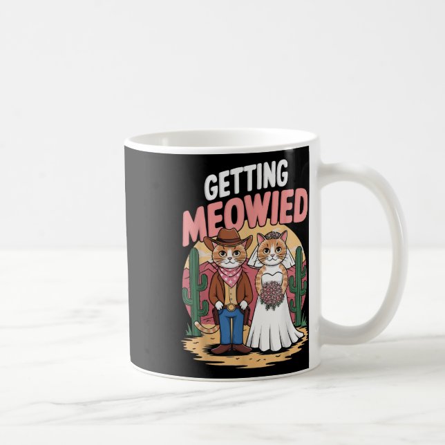 Hämtar Meowied Bachelorette _4 Kaffemugg (Höger)