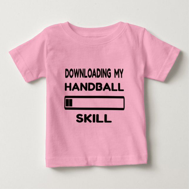 Hämtar min handbollsskicklighet tee (Framsida)
