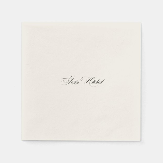 Hämtar påträffade Cocktail Napkins Pappersservett (Framsidan)