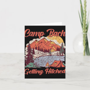 Hämtar Vintagen Bachelore-kamera med hett streck Kort