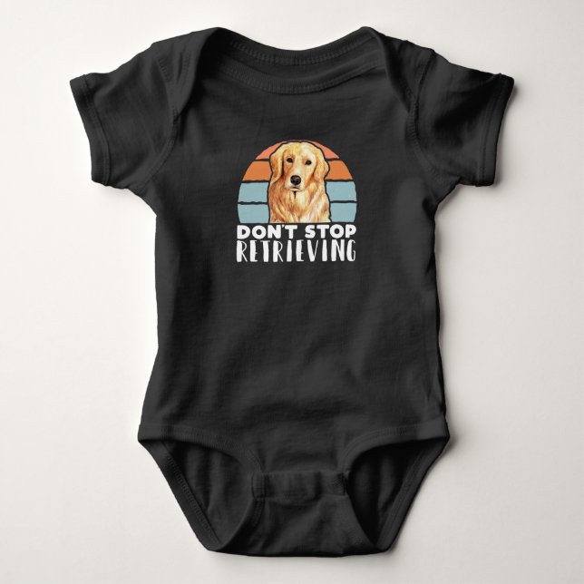 Hämtaren Hundar slutar inte hämta Mamma Pappa T Shirt (Framsida)