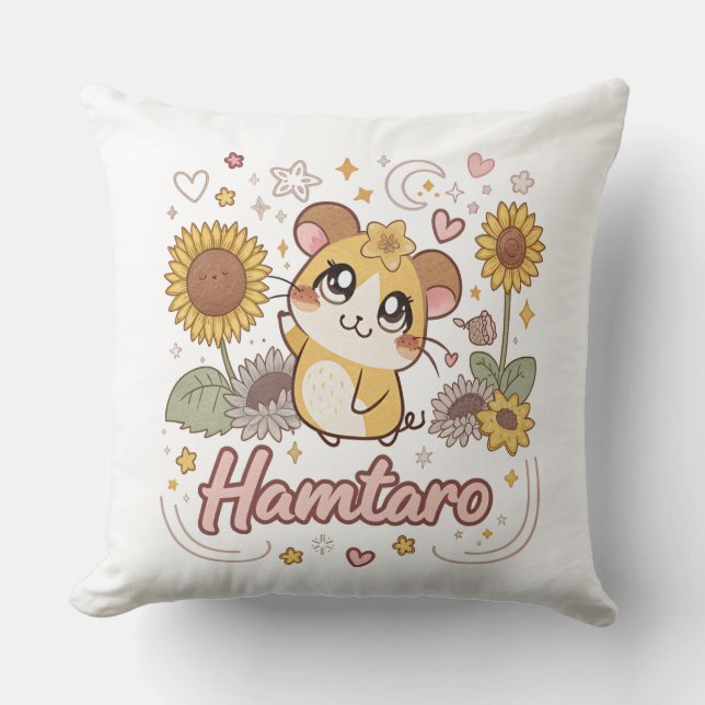 Hamtaro - Tecknaden Beloved Kudde (Framsida)