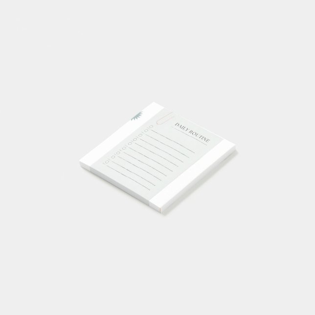 Hämtning av anteckningar post-it block (Vinklad)