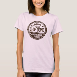 Hämtning av Frakt klar (avtryckt) T-shirt