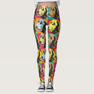 Hämtning av popkonsthälsa leggings