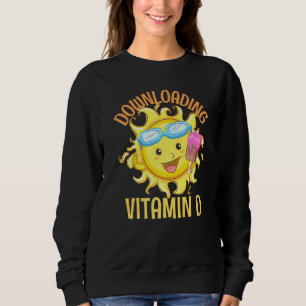 Hämtning av vitamin D Tittar till sommaren Sol T Shirt