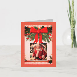 Hämtningsbar julhälsning, mappad inbjudan