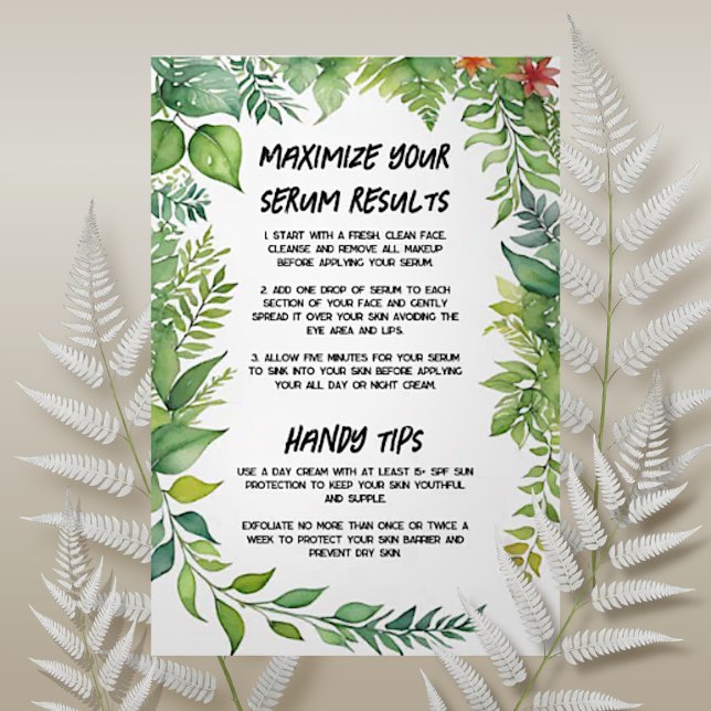 Hämtningsbar mall för seruminstruktion (Skapare uppladdad)