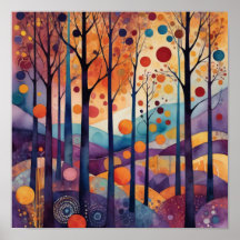 Hämtningsbart rum för poster av underbar färg för 